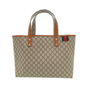 Gucci handbag beige brown GG canvas tote bag